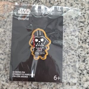 NWT Loungefly Star Wars Darth Vader Cookie Gingerbread Scented Pin - BoxLunch Ex